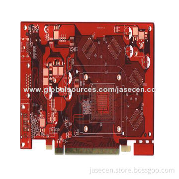 6 Layer, gold finger PCB board with impedance control